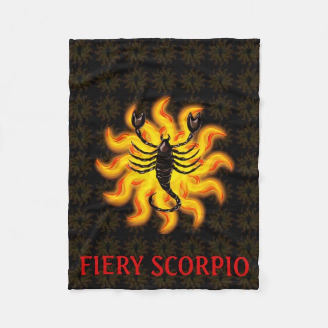Manta Polar Fiery Scorpio (Anverso)