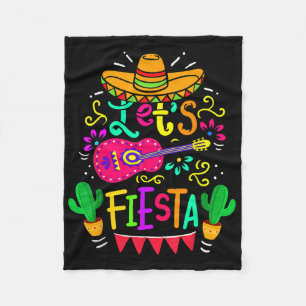 Manta Polar Fiesta Cinco De Mayo Fiesta Mexicano Guitarra Lov