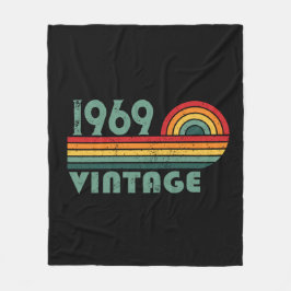 Manta Polar Fiesta de 55 años de antigüedad personalizada