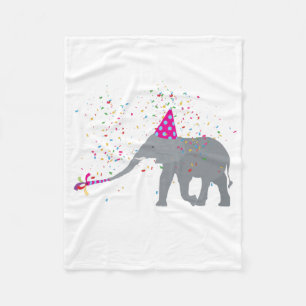 Manta Polar Fiesta de elefantes - Animales que tienen un Fiest