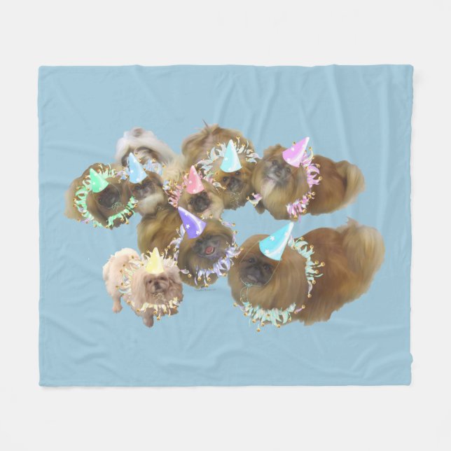 Manta Polar Fiesta de Pekín (Frente (Horizontal))