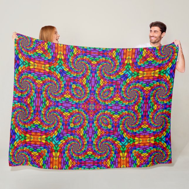 Manta Polar Fiesta del dragón maya (In situ)