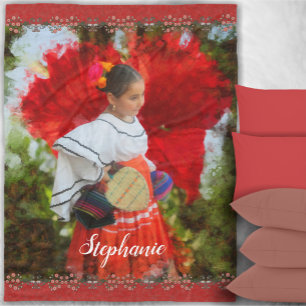 Manta Polar Fiesta Flower 2555