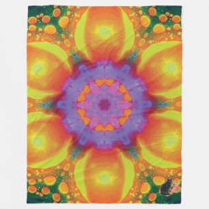 Manta Polar Fiesta Kaleidoscope Fleece Blanket