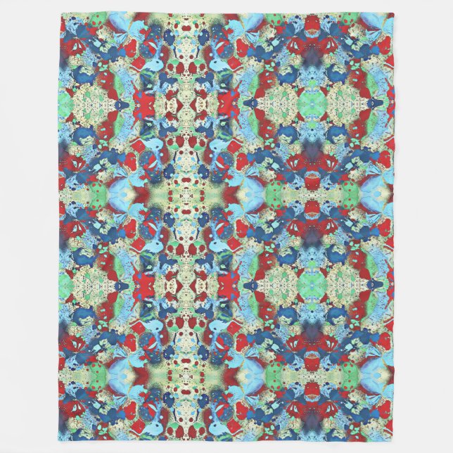 Manta Polar Fiesta Lichen (Anverso)