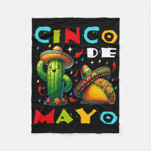 Manta Polar Fiesta Mexicana Cinco De Mayo Squad 5 De Mayo Para