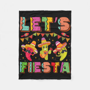 Manta Polar Fiesta México Fiesta Taco guitarra Cinco De Mamáes