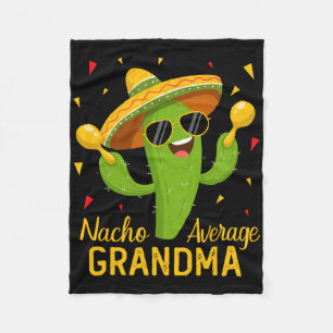 Manta Polar Fiesta Nacho Promedio de Abuela Cinco De Mayo Fies