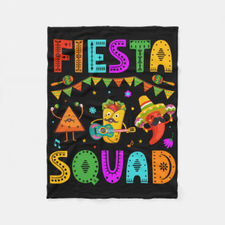 Manta Polar Fiesta Squad Cinco De Mayo Fiesta Festival Mexican