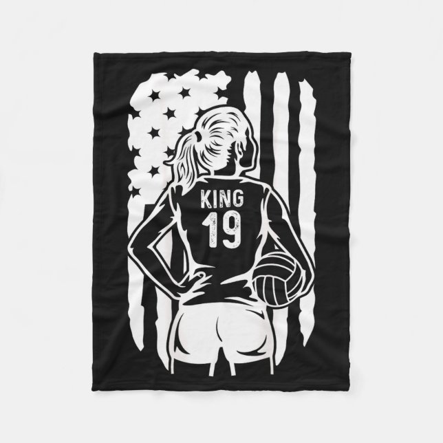 Manta Polar Fife Life High School Volleyball King 19  (Anverso)