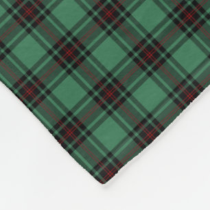 Manta Polar Fife Scotland District Tartan Fleece Blanket