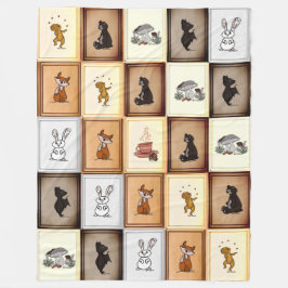 Manta Polar figdewdrop Quilt It Relax Everybody Fleece Blanket