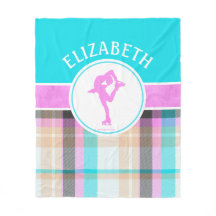 Figura con monograma tartán del verano del