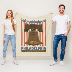 Manta Polar Filadelfia Liberty Bell