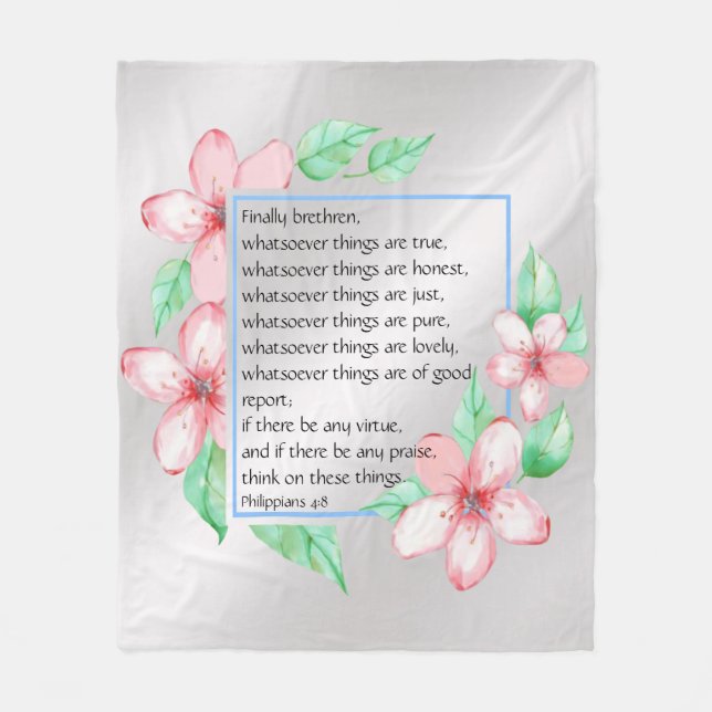 Manta Polar Filipinas 4:8 (Anverso)