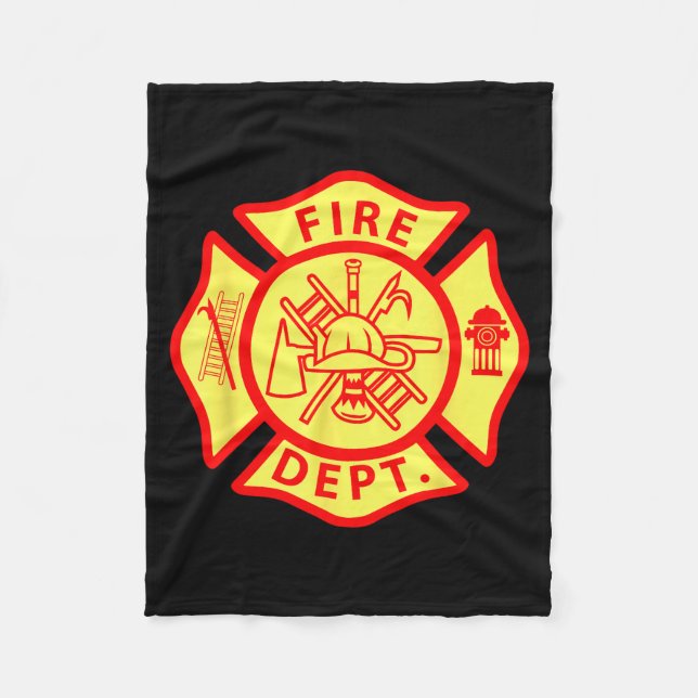 Manta Polar Fire Department Logo Uniform Fireman Symbol Firefi (Anverso)