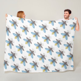 Manta Polar Firefly (blanco) - Fleece Blanket