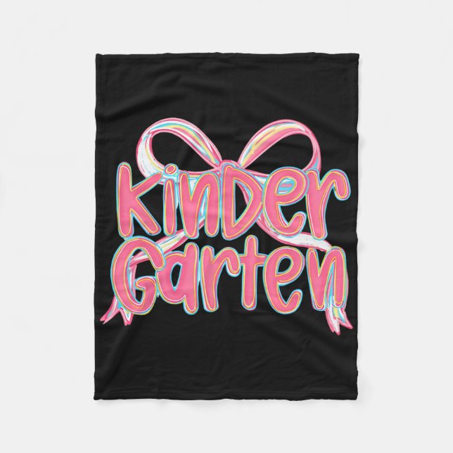 Manta Polar First Day Of Third Grade Floral Bundle For Teacher (Anverso)