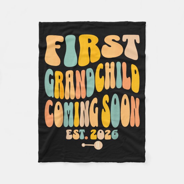 Manta Polar First Granhild Coming Soon 2026 Baby Announcement  (Anverso)