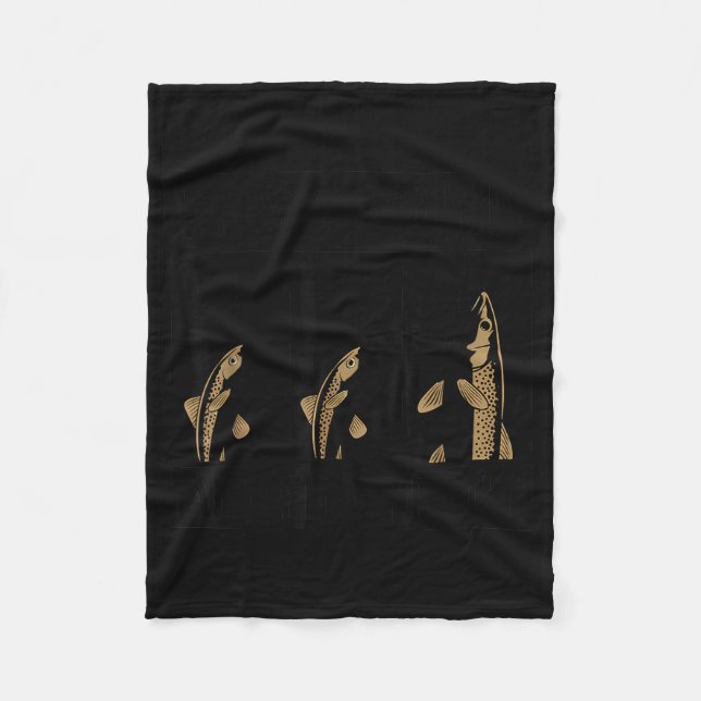 Manta Polar Fish Around And Find Trout Funny Fishing Fishermen (Anverso)