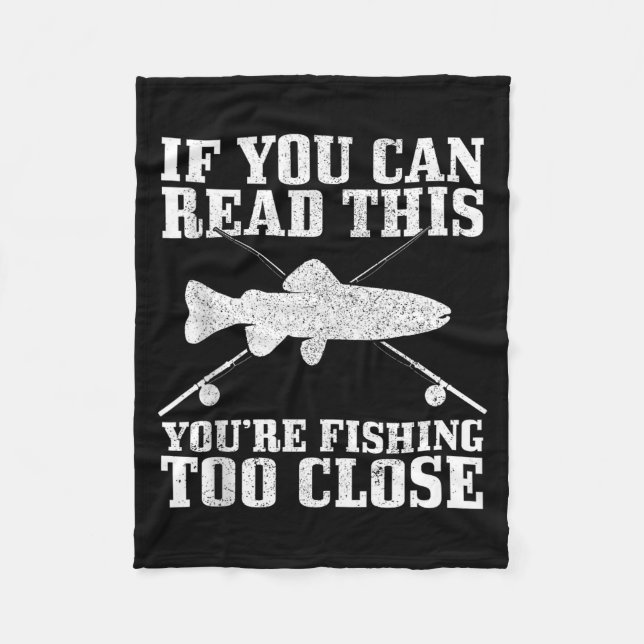 Manta Polar Fishing Funny Fishing Too Close Trout Fisherman Gi (Anverso)