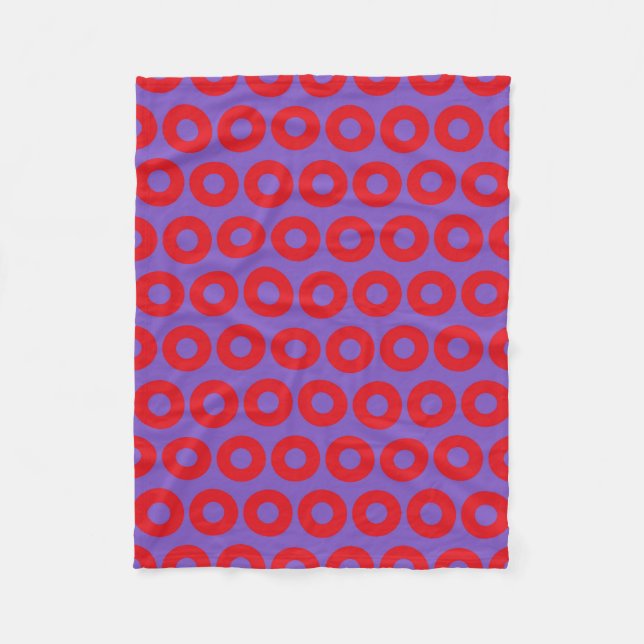 Manta Polar Fishman Donut Fleece Blanket (Anverso)