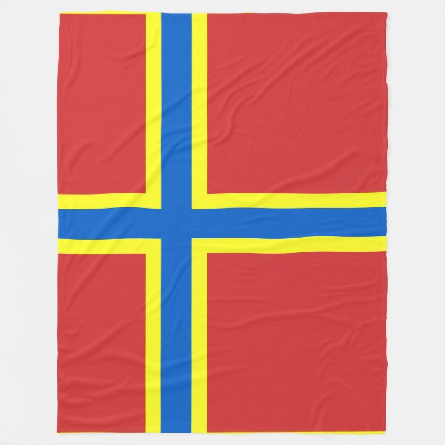 Manta Polar Flag of Orkney (Anverso)