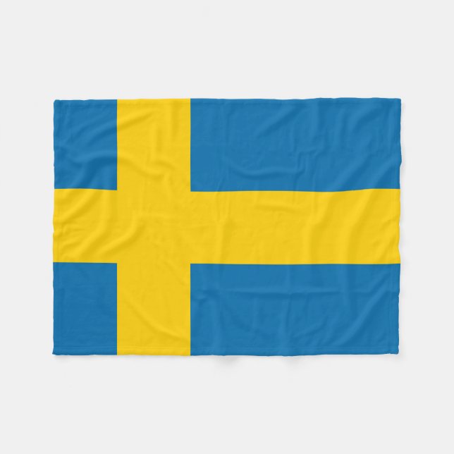 Manta Polar Flag_of_Sweden 6k (Frente (Horizontal))