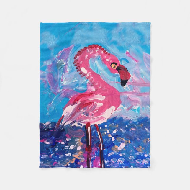 Manta Polar Flamingo (Anverso)