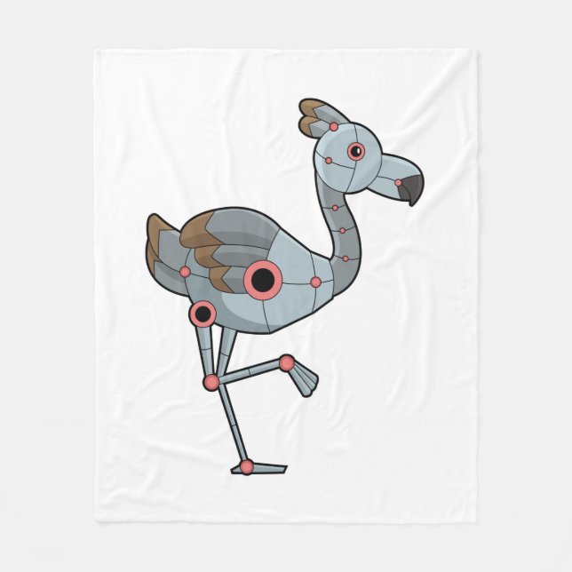 Manta Polar Flamingo como Robot (Anverso)