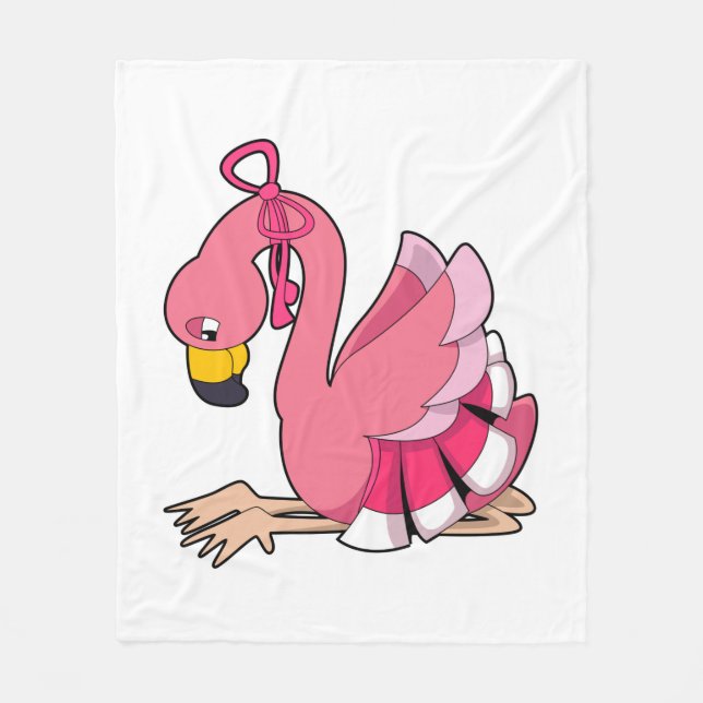 Manta Polar Flamingo con cinta (Anverso)