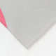 Manta Polar Flamingo Love Side Text fleece cobertor horizontal (Esquina)