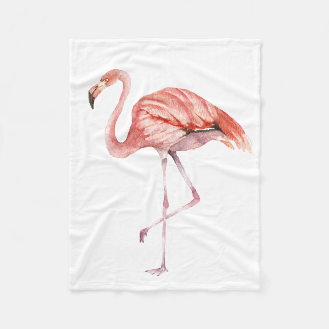 Manta Polar Flamingo rosa (Anverso)