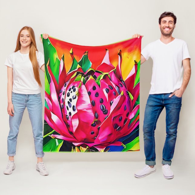 Manta Polar Flauta de fruta de dragón exótica (In situ)