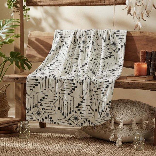 Manta Polar Flechas de Boho y Sun V12 ID748 (Subido por el creador)