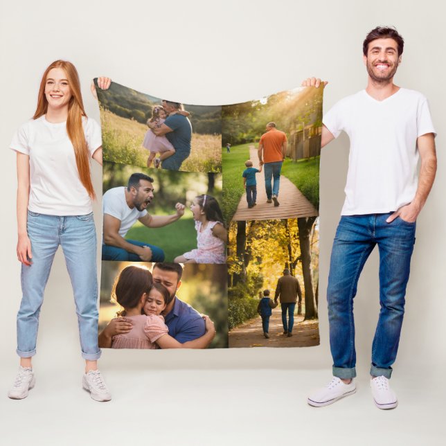 Manta Polar Fleece Blanket (In situ)