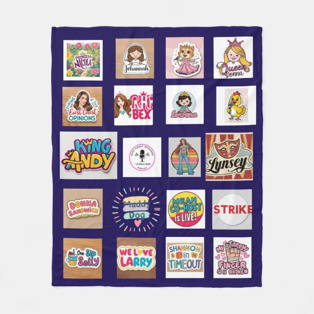 Manta Polar Fleece Blanket (Anverso)