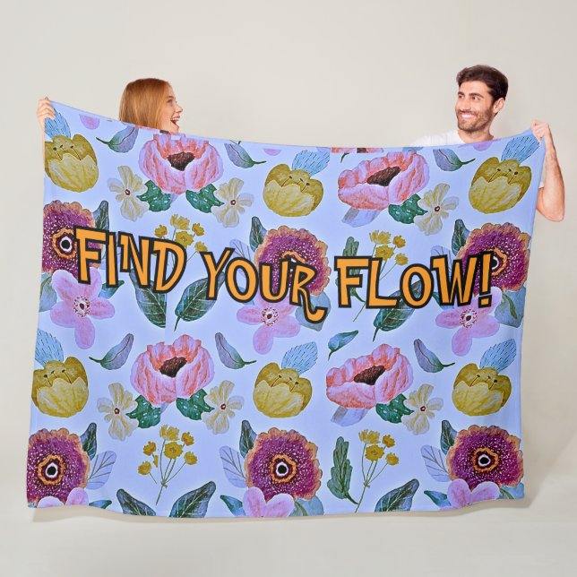 Manta Polar Fleece Blanket (In situ)