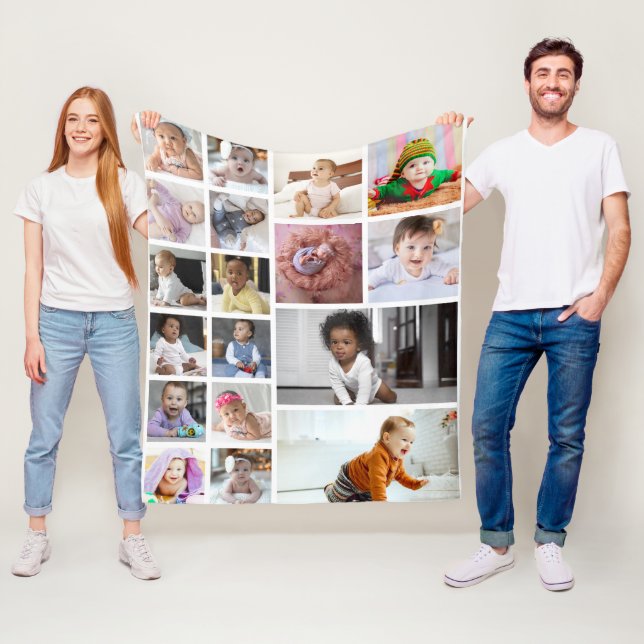 Manta Polar Fleece Blanket (In situ)