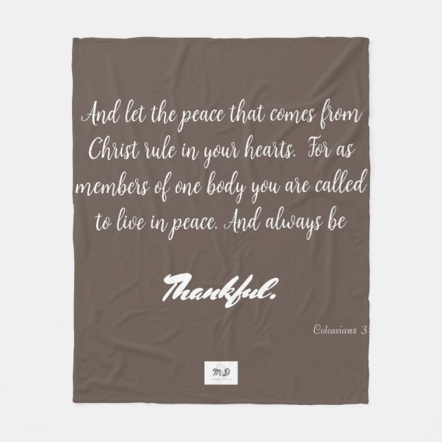 Manta Polar Fleece Blanket (Anverso)