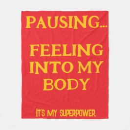 Manta Polar Fleece Blanket