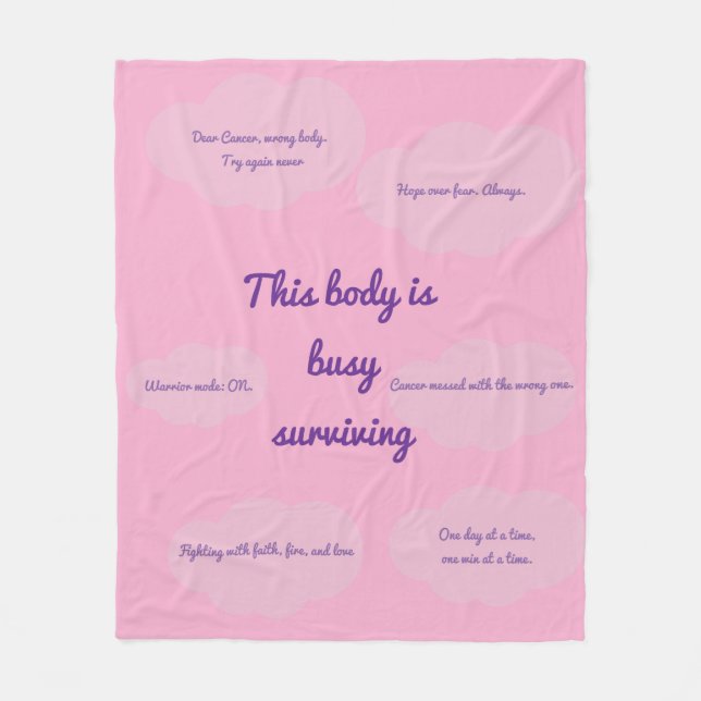 Manta Polar Fleece Blanket (Anverso)