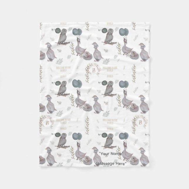 Manta Polar Fleece Blanket (Anverso)