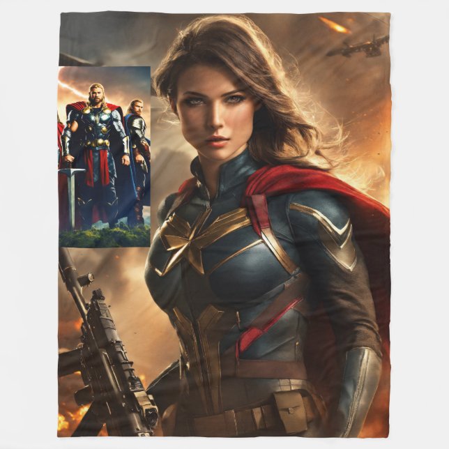 Manta Polar Fleece Blanket (Anverso)