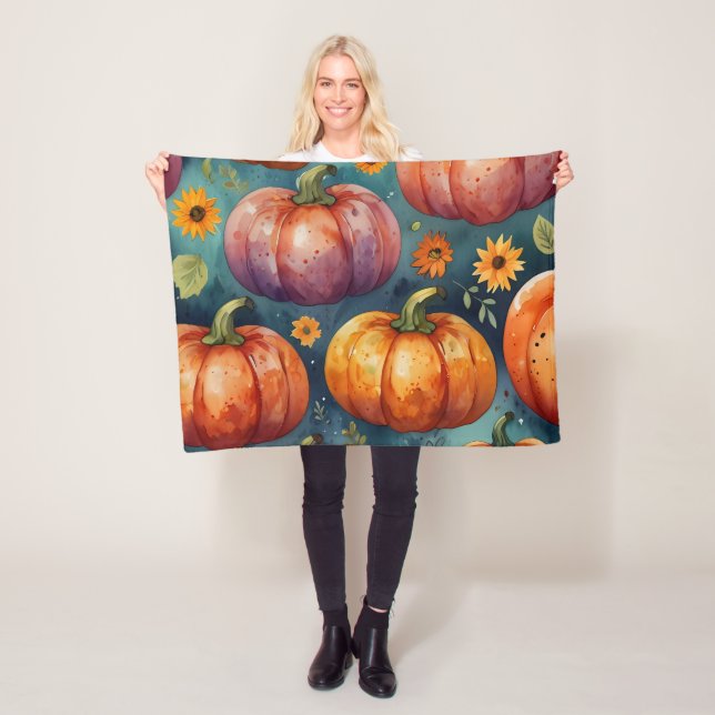 Manta Polar Fleece Blanket (In situ)