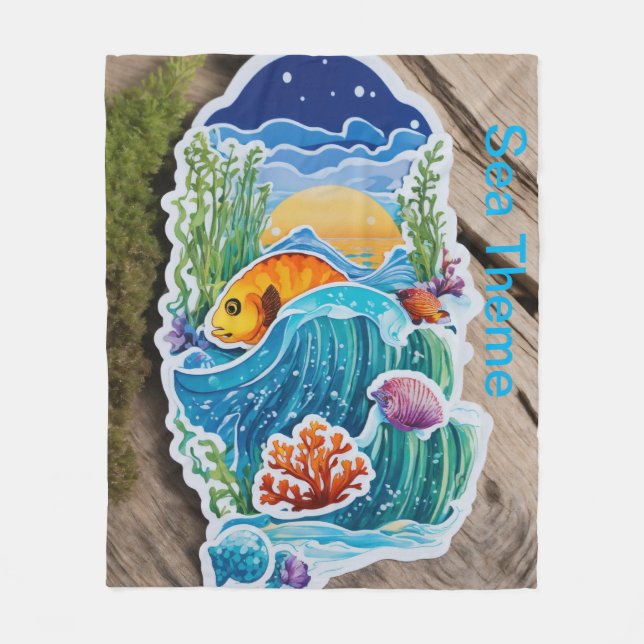 Manta Polar Fleece Blanket (Anverso)