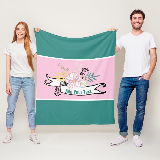 Manta Polar Fleece Blanket (In situ)