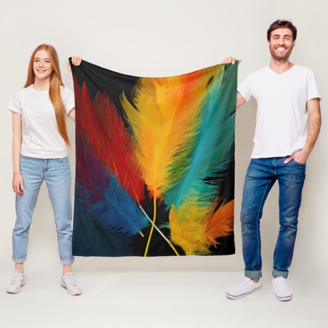 Manta Polar Fleece Blanket (In situ)