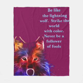 Manta Polar Fleece Blanket