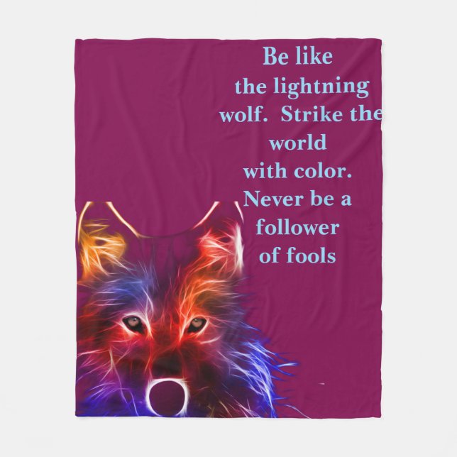 Manta Polar Fleece Blanket (Anverso)